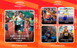 Saltarán chispas en el 1.500 masculino